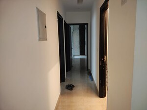 Building Lobby in 4 BHK Apartment at Amrapali Crystal Homes, Sector 76 – for Rent