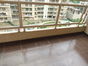Balcony in 4 BHK Apartment at Amrapali Crystal Homes, Sector 76 – for Rent
