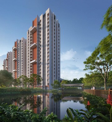 2 BHK Apartment – Exterior View View at Joka - for Sale