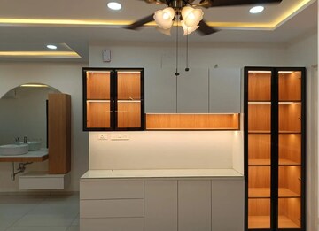 Kitchen in 3 BHK Apartment at Rajapushpa Provincia, Narsingi – for Rent