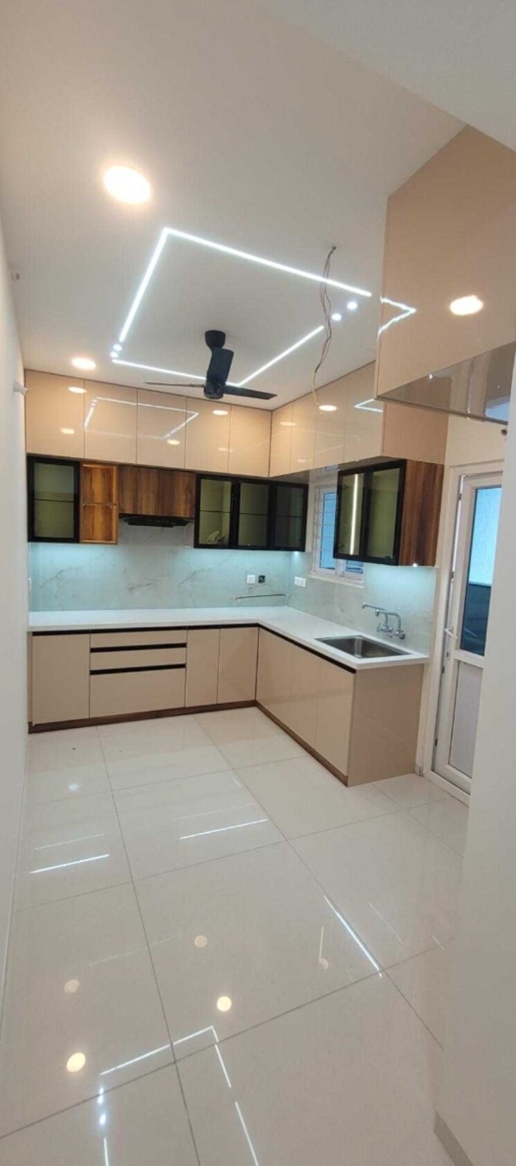 Kitchen, rajapushpa-provincia 3 Bedroom 1715 Sq.Ft. Apartment In Narsingi Hyderabad 9690429