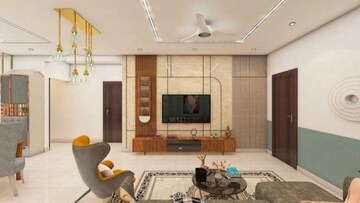 Living Room in 3 BHK Apartment at Prestige Beverly Hills, Kokapet – for Rent