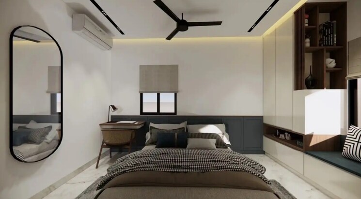 Master Bedroom, prestige-tranquil 3 Bedroom 1764 Sq.Ft. Apartment In Kokapet Hyderabad 9690435