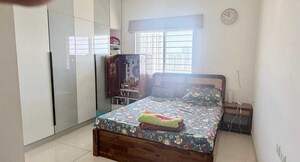 Bedroom in 3 BHK Apartment at Prestige Tranquil, Kokapet – for Rent