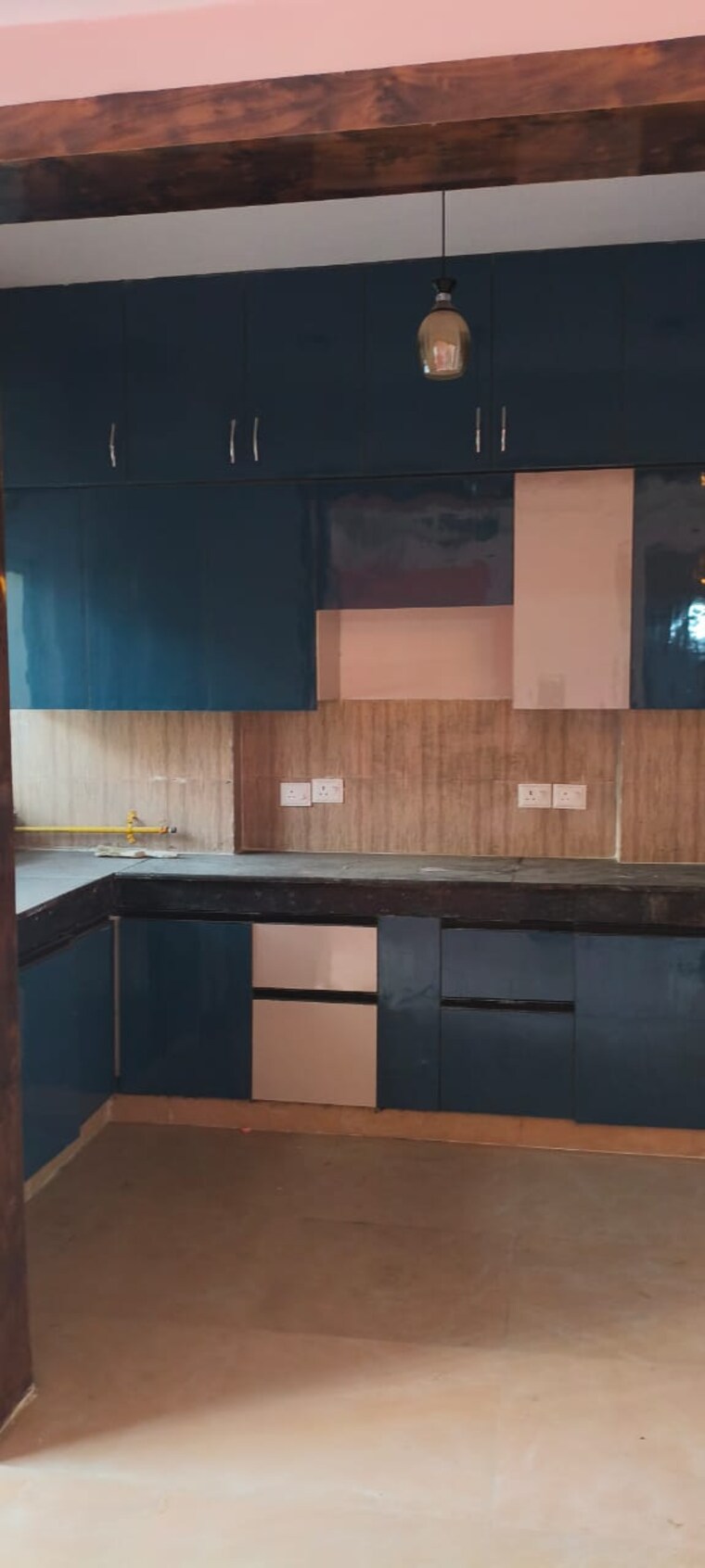 Kitchen, gardenia-golf-city 3 Bedroom 1550 Sq.Ft. Apartment In Sector 75 Noida 9690452