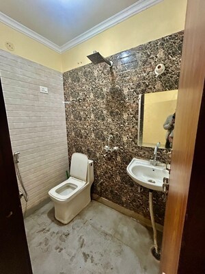 Bathroom in 1 BHK Apartment at Dhoran Rajpur Enclave, Govind Vihar – for Rent