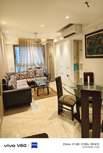 Living Room in 1 BHK Apartment at Hiranandani Regent Hill, Powai – for Rent