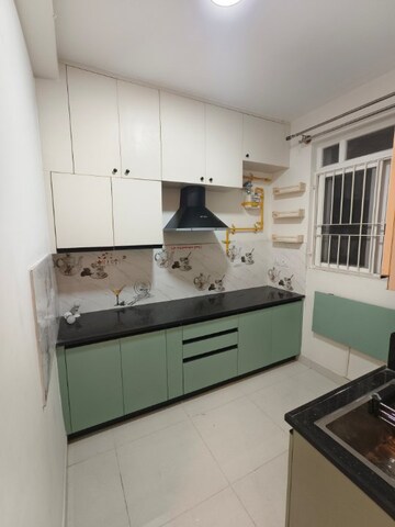 Kitchen in 1.5 BHK Apartment at Paradise At Brigade Cornerstone Utopia, Varthur – for Rent