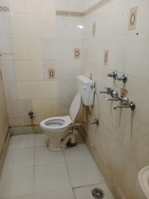 Bathroom in 2 BHK Builder Floor at Huda – for Rent