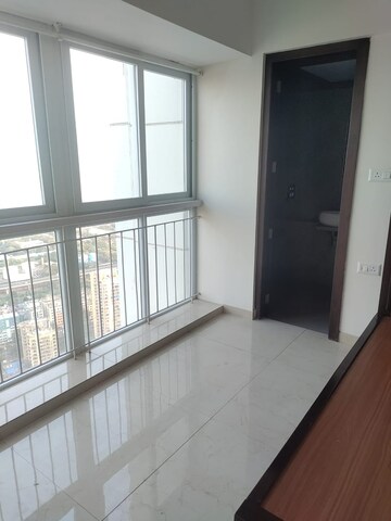 Balcony in 3 BHK Apartment at Ruparel Ariana, Parel – for Rent