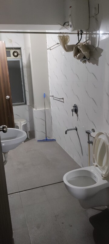 Bathroom in 3 BHK Apartment at Neumec Chandelier Court, Worli – for Rent