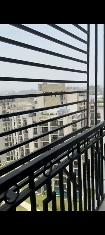 Balcony in 3.5 BHK Apartment at Ansals Celebrity Greens, Sushant Golf City – for Rent