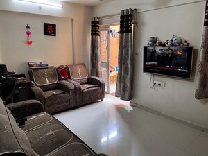 Living Room in 1 BHK Apartment at G K Royal Rahadki Greens Phase 2, Rahatani – for Sale