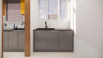 Kitchen in 3 BHK Apartment at Godrej 24 Sarjapur, Sarjapur Road – for Rent