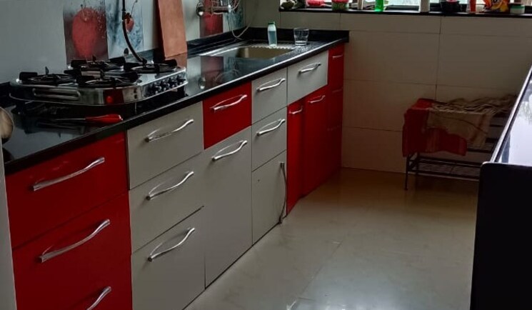 Kitchen, sheth-konark-splendour 3 Bedroom 1680 Sq.Ft. Apartment In Wadgaon Sheri Pune 9690563
