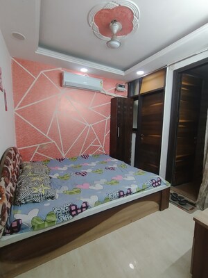 Bedroom in 1.5 BHK Builder Floor at Govindpuri – for Rent