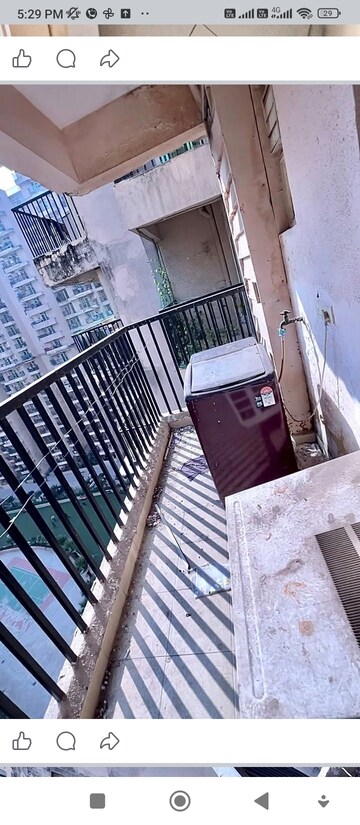 Balcony in 2 BHK Apartment at Gaur City 2 - 12th Avenue, Sector 16c Greater Noida – for Sale