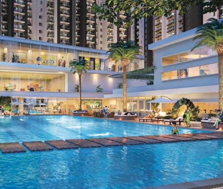 Swimming Pool, eldeco-live-by-the-greens 3 Bedroom 827 Sq.Ft. Apartment In Sector 150 Noida 9690652