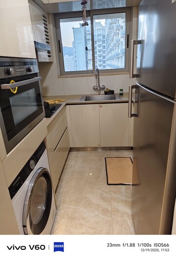 Kitchen in 1 BHK Apartment at Hiranandani Regent Hill, Powai – for Rent