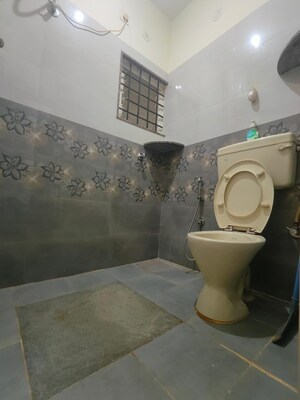 Bathroom in 2 BHK Builder Floor at Venkateshwara Nilaya ITI Layout, Hsr Layout – for Rent