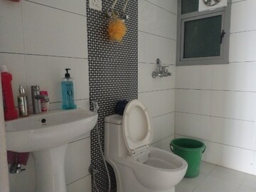 Bathroom in 2 BHK Apartment at Gulshan Bellina, Sector 16 Greater Noida – for Rent