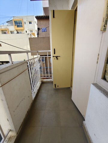 Balcony in 2 BHK Apartment at Akshaya Enclave New Thippasandra, New Thippasandra – for Rent