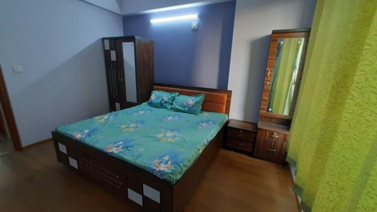 Bedroom, shilaj 3 Bedroom 1200 Sq.Ft. Apartment In Shilaj Ahmedabad 9690753