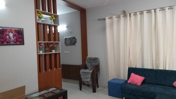Living Room in 3 BHK Apartment at Shilaj – for Rent