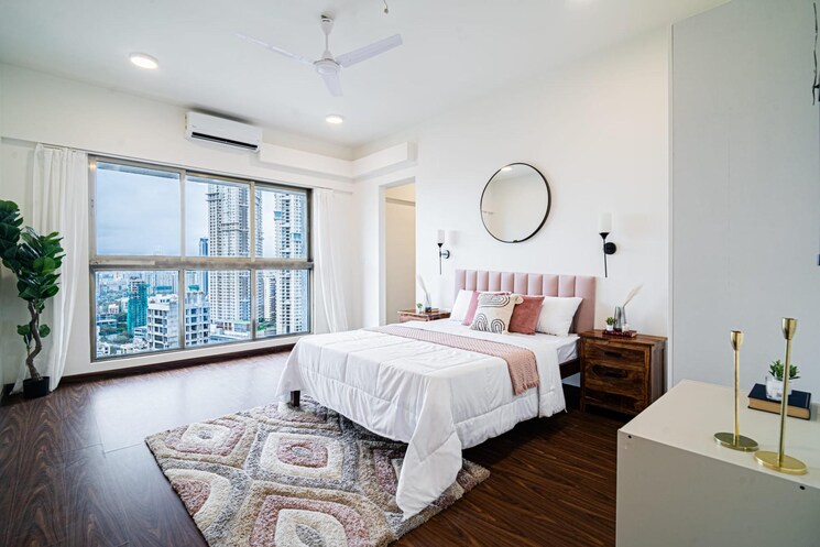 Bedroom, raj-infinia 4 Bedroom 2300 Sq.Ft. Apartment In Malad West Mumbai 9690757
