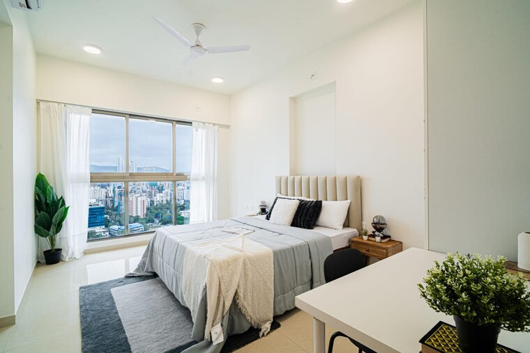 Bedroom, raj-infinia 4 Bedroom 2300 Sq.Ft. Apartment In Malad West Mumbai 9690757