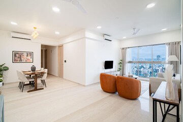 Living Room in 4 BHK Apartment at Raj Infinia, Malad West – for Sale