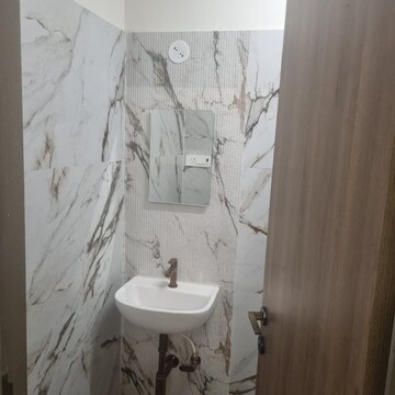 Bathroom in 1 BHK Apartment at Shraddha Pearl, Kannamwar Nagar – for Rent