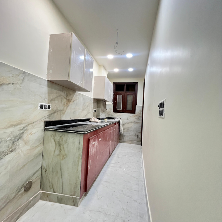 Kitchen, chattarpur 1 Bedroom 500 Sq.Ft. Builder Floor In Chattarpur Delhi 9690778