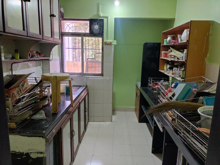 Kitchen, vijay-nagari-chs 1 Bedroom 450 Sq.Ft. Apartment In Vijay Nagari Thane 9690771