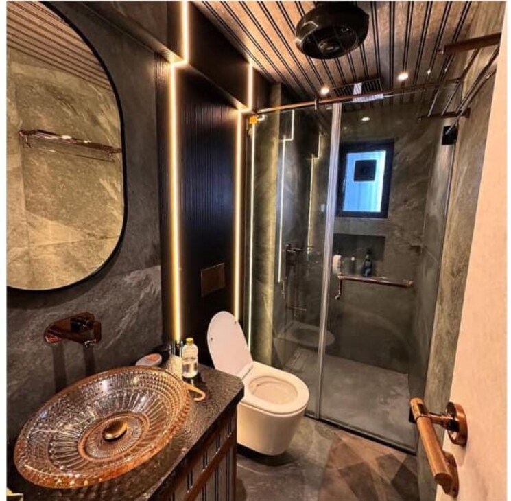 Attached Bathroom, silver-arch-eden-woods 2 Bedroom 800 Sq.Ft. Apartment In Andheri West Mumbai 9648498