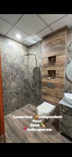 Bathroom in 3 BHK Apartment at A and M Shakti Plaza, Shakti Khand Iii – for Sale