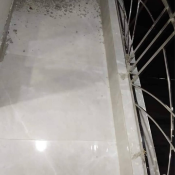 Staircase in 2 BHK Builder Floor at Chattarpur – for Rent