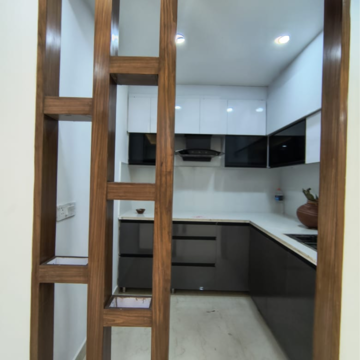 Kitchen in 2 BHK Builder Floor at Chattarpur – for Rent