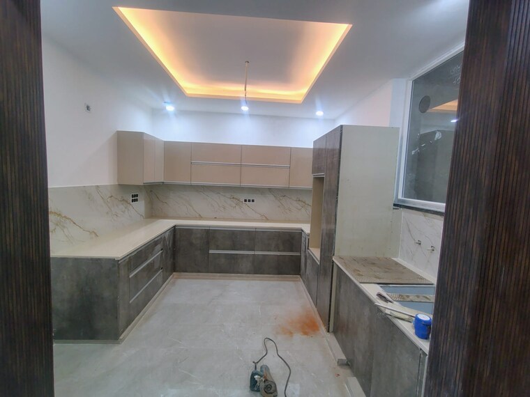 Kitchen, bptp-parkland-pride 3 Bedroom 250 Sq.Yd. Builder Floor In Sector 77 Faridabad 9690909