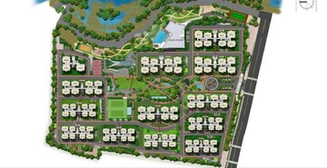 Master Plan in 2.5 BHK Apartment at Aparna Sarovar Zenith, Nallagandla – for Sale