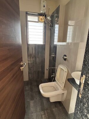 Bathroom in 1 BHK Apartment at Sethia Imperial Avenue, Malad East – for Rent
