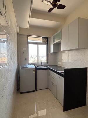 Kitchen in 1 BHK Apartment at Sethia Imperial Avenue, Malad East – for Rent