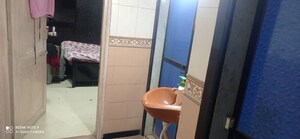 Bathroom in 1 BHK Apartment at Dombivli West – for Rent