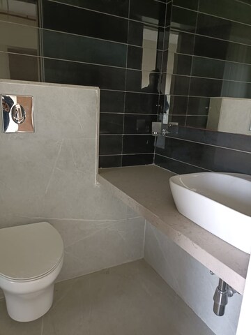 Bathroom in 3 BHK Apartment at Kabra Diamante, Goregaon West – for Rent