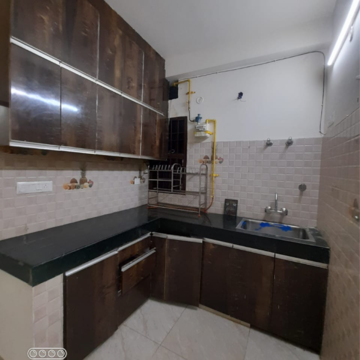 Kitchen in 2 BHK Builder Floor at Chattarpur – for Rent