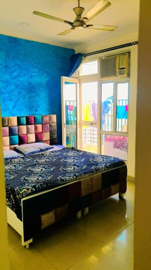 Bedroom in 2.5 BHK Apartment at Geotech Pristine Avenue, Sector 16c Greater Noida – for Rent