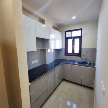 Kitchen in 2 BHK Builder Floor at Chattarpur – for Rent