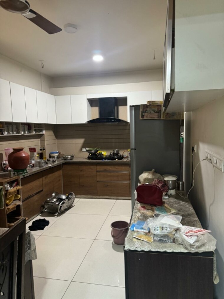 Kitchen, shela 3 Bedroom 1500 Sq.Ft. Apartment In Shela Ahmedabad 9691041