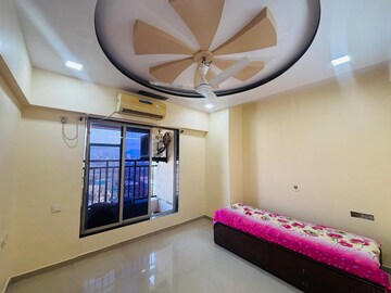 Bedroom in 2 BHK Apartment at Purnashanti Heights, Kolshet – for Sale