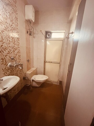 Bathroom in 2 BHK Apartment at Purnashanti Heights, Kolshet – for Sale